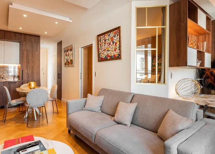 Saintgermainbycecile - Luxueux 2 Pieces Ac Ambre Apartamento