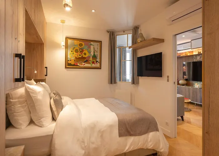 Saintgermainbycecile - Luxueux 2 Pieces Ac Ambre Apartamento Paris