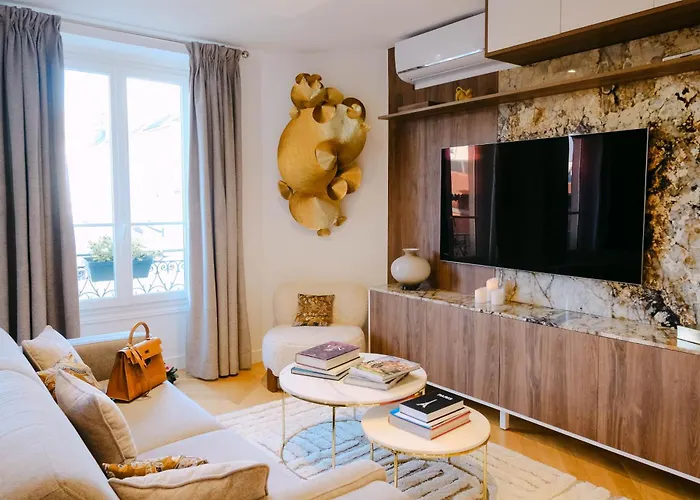 Saintgermainbycecile - Luxueux 2 Pieces Ac Ambre Apartamento