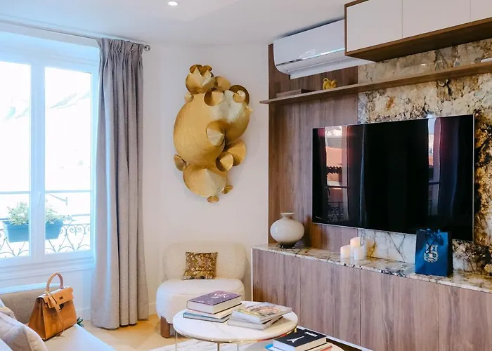 Saintgermainbycecile - Luxueux 2 Pieces Ac Ambre Apartamento *